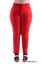 Picture of STRETCH STRAIGHT LEG TROUSER RED